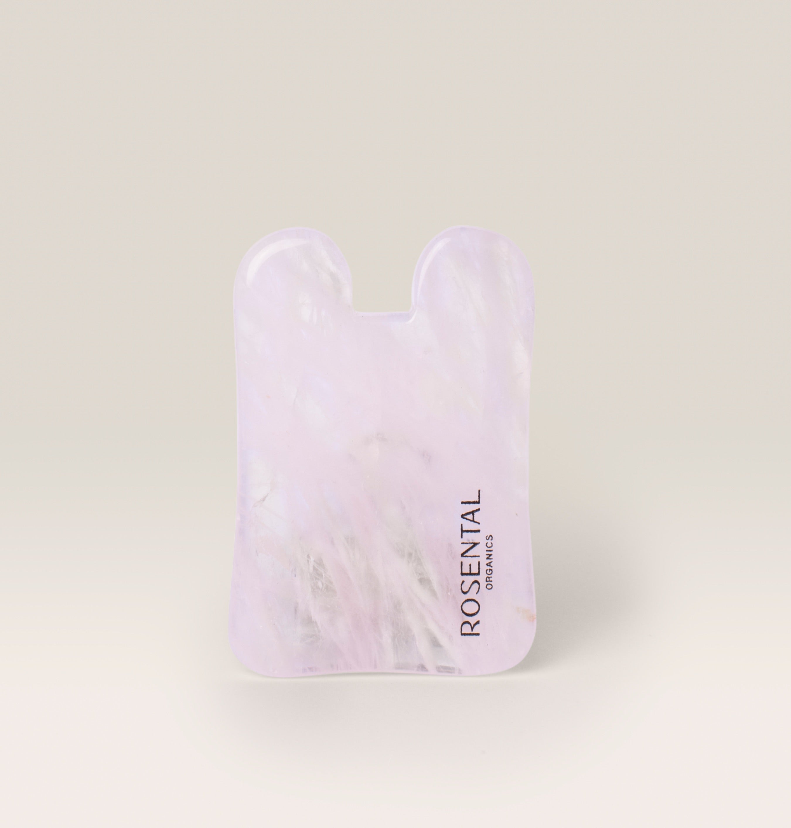 Rosental Organics - Rose Quartz Gua Sha | Natural Lifting Tool