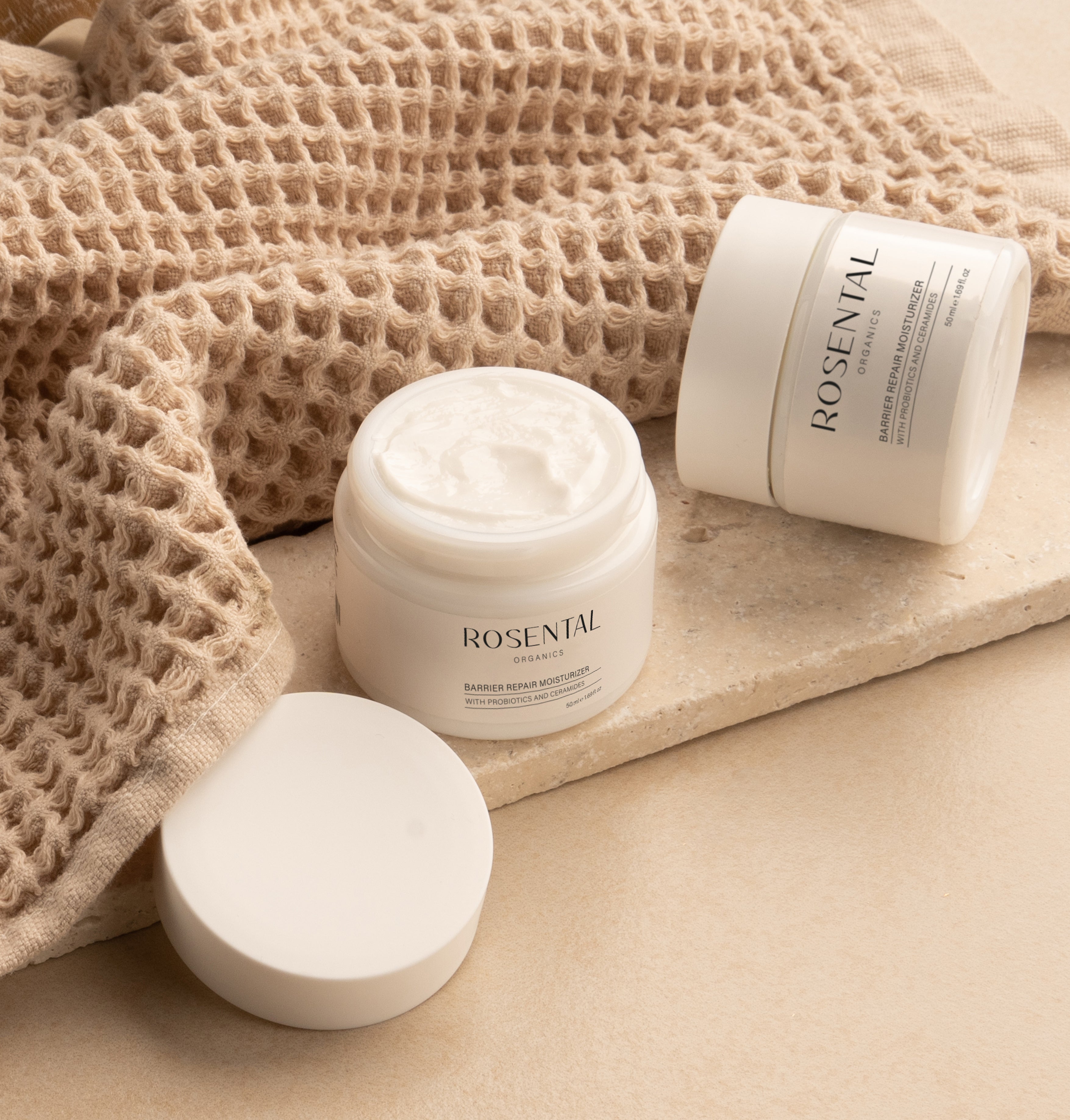 Rosental Organics - Barrier Repair Moisturizer | with Probiotics and Ceramide